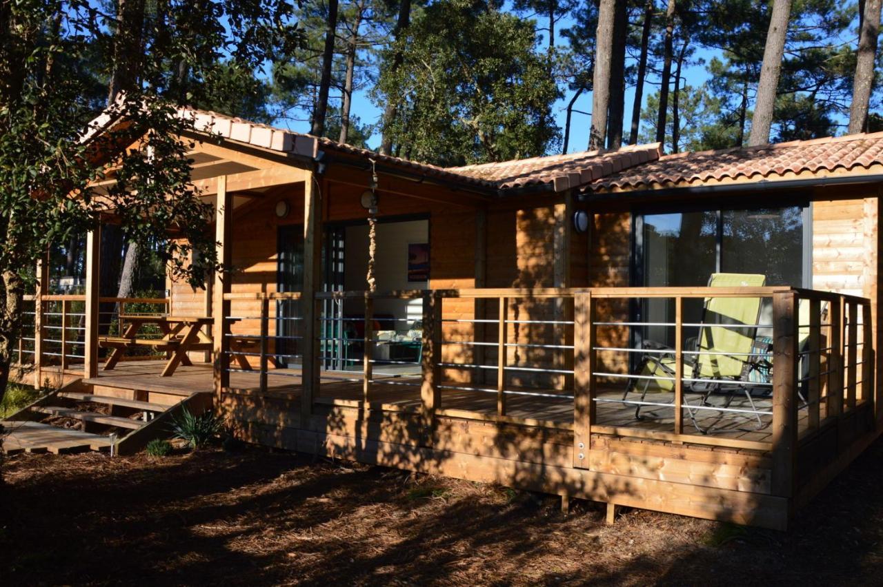 Chalet La Lande Ondres Exterior foto